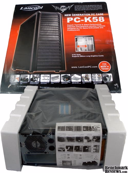 LanCool PC-K58W Mid-Tower Computer Case