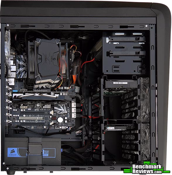 Lancool PC K63 Computer Case Hardware, inside