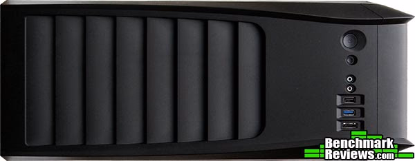 Lancool PC K63 Computer Case, top view