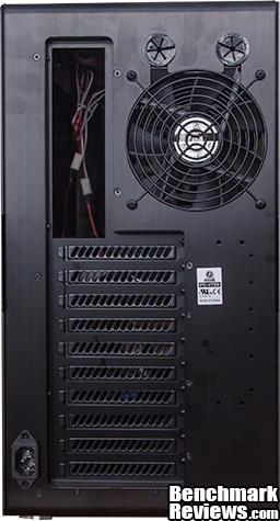 Lian Li PC V750WX, back view