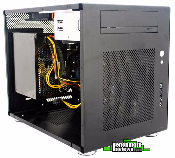 Lian Li PCQ08B, installed