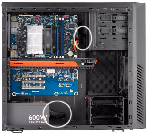 CoolerMaster Silencio 550 Built