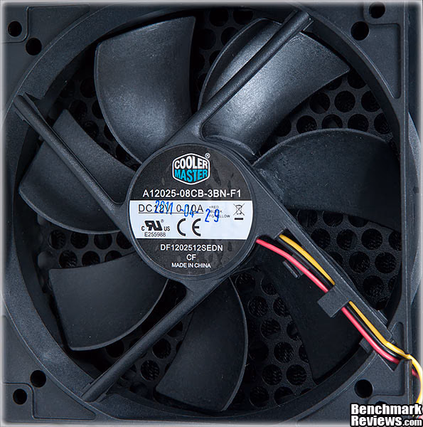 CoolerMaster Silencio 550 FrontFanClose
