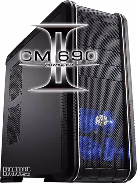 CM690 II Advanced Mid Tower Case, splash