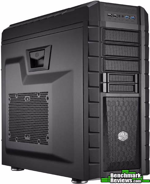 Cooler Master HAF XM, angle view
