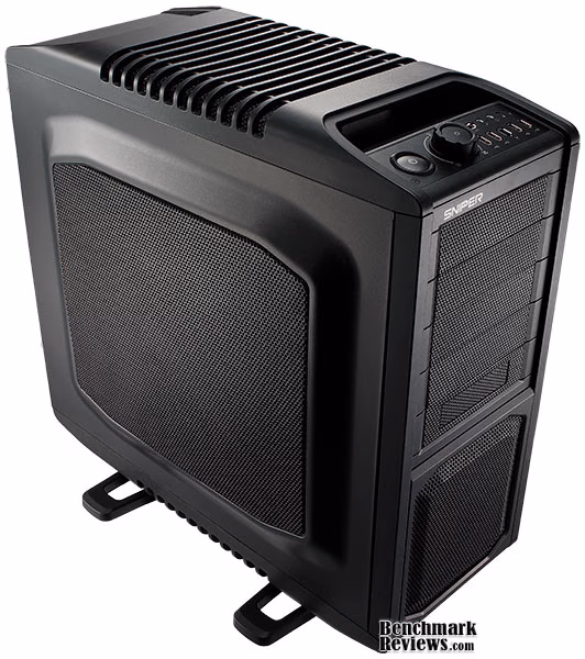Cooler Master Sniper, angle view