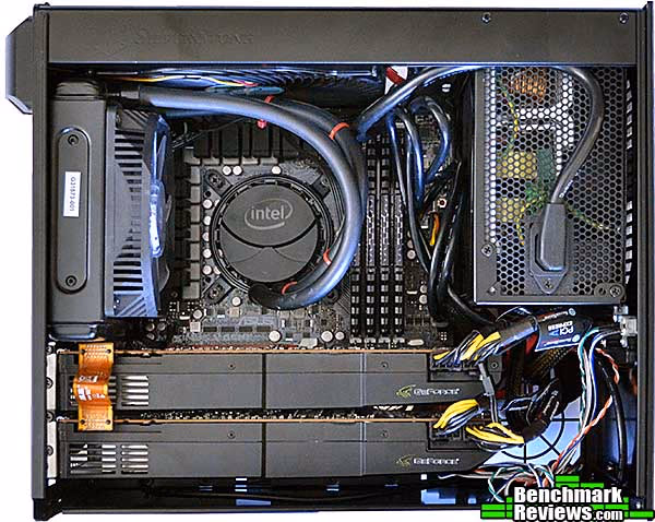 Silverstone sg09 Assembled, front view
