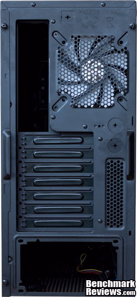 NZXT Source 210, back view