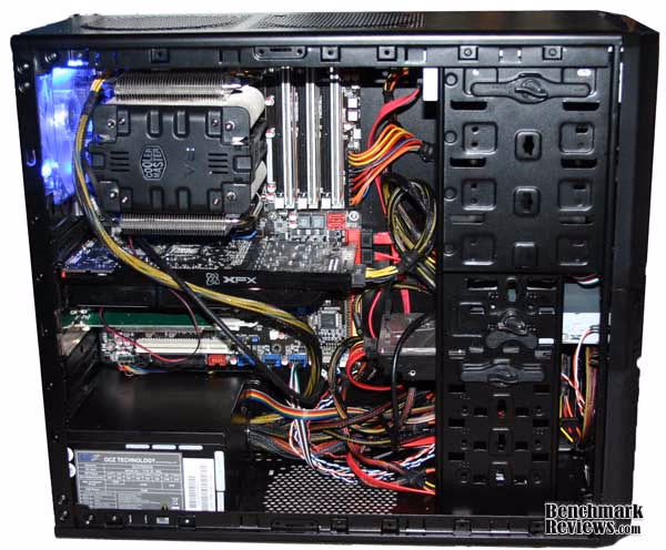 Thermaltake v3 Detailedint, installed