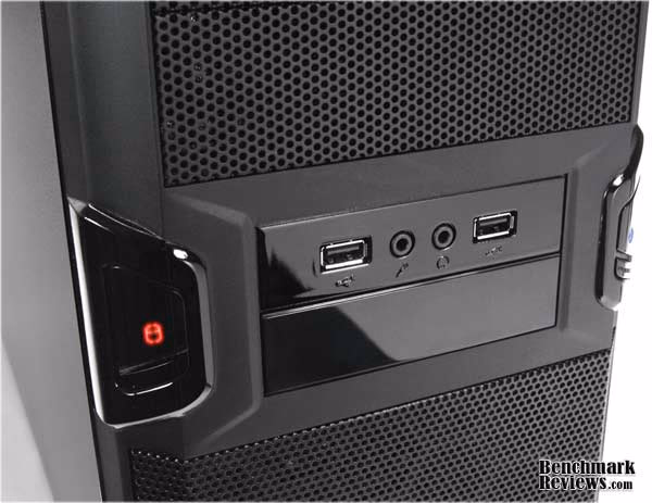 Thermaltake v3 Exterior, front view