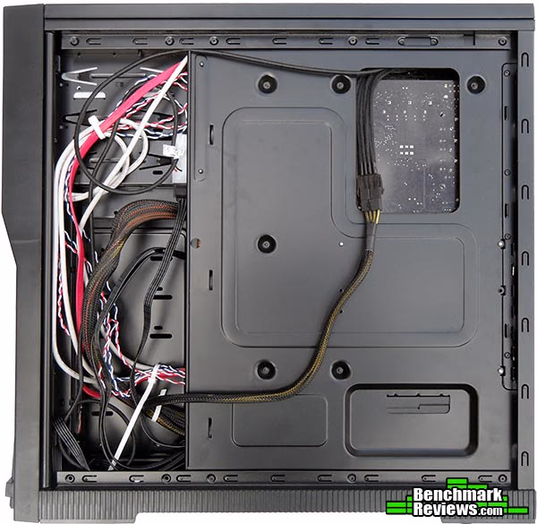 Thermaltake Armor A90 Mid Tower Install, rear view