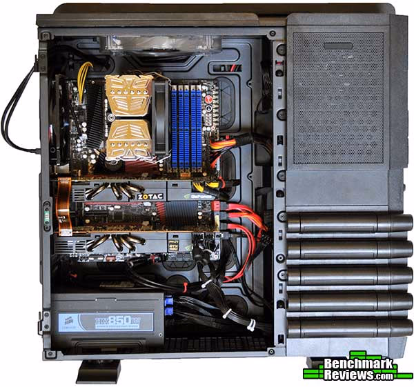 Thermaltake Level 10 GT, installed