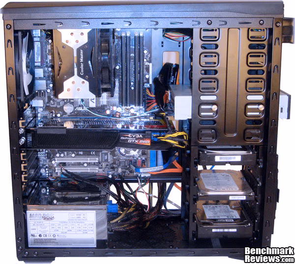 Zalman Z9Plus Interior FullyInstalled