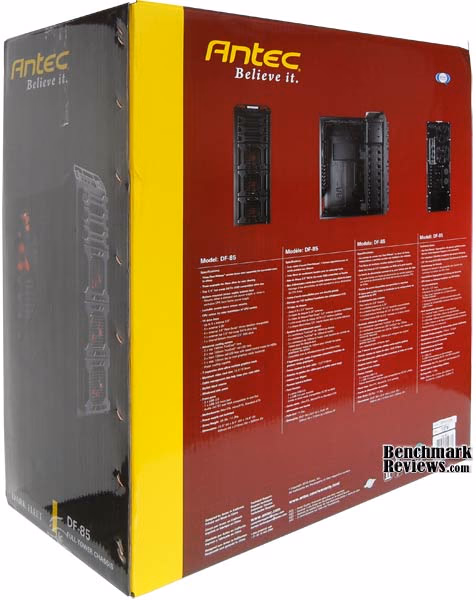Antec Dark Fleet DF 85, box