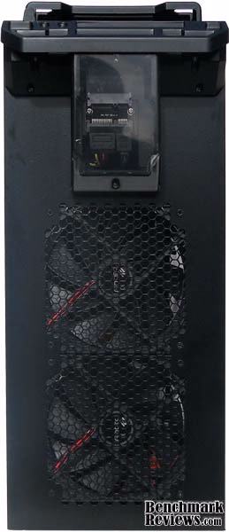 Antec Dark Fleet DF 85, top view