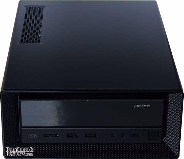 Antec isk300 Front, angle view