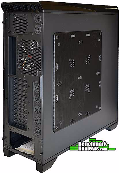 Rosewill Blackhawk Ultra Left, rear view