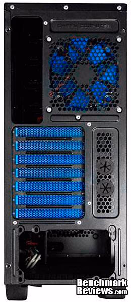 Raidmax Blade Case, back view
