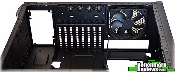 Corsair Carbide 400r Interior, rear view