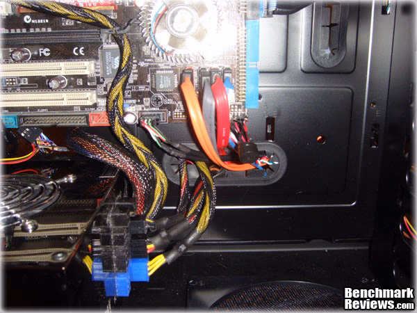 BitFenix Colossus Interior MoboPSU