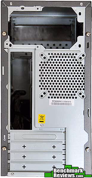 Cooler Master Elite 343, rear view