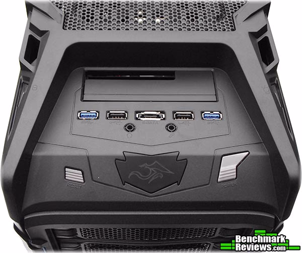 Thermaltake Overseer RX I Case Front IO
