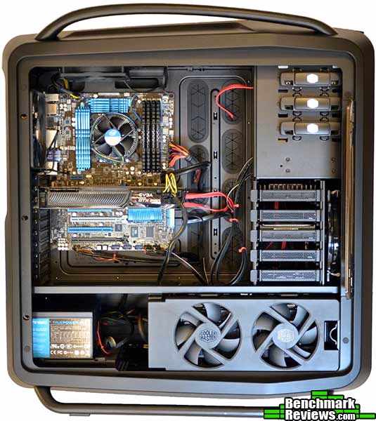 Cooler Master Cosmos Ii installed2