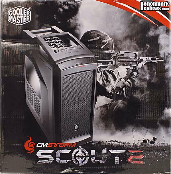 CM Storm Scout 2 Gaming Case Box, front view