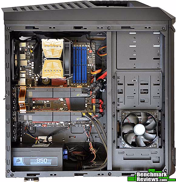Cooler Master Storm Trooper Installed Fan