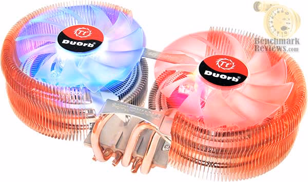 Thermaltake DuOrb CL 0604, corner view