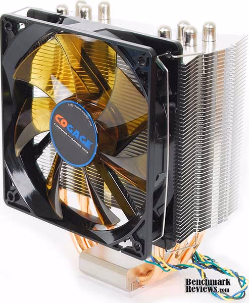 Cogage TRUE Spirit Fan, angle view