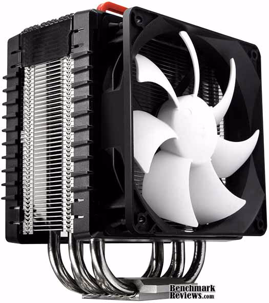 Thermaltake Frio CLP0564 Heatsink Bottom, front view