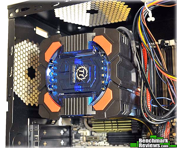 Thermaltake Frio Ock, installed