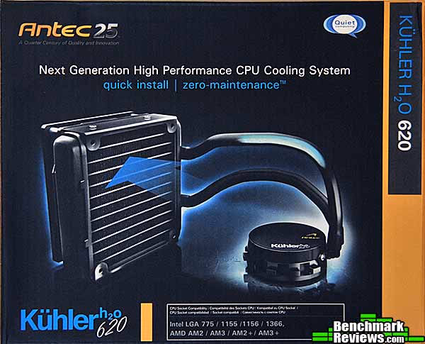 Antec Kuhler h2o 620, box