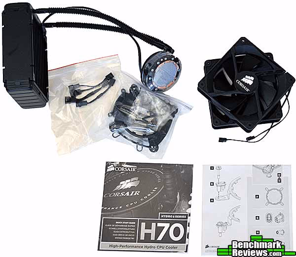 Corsair h70 Contents