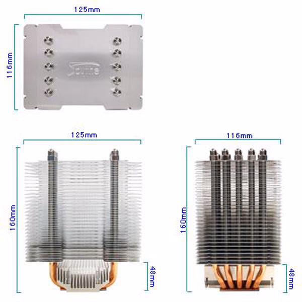 Scythe Mugen 5-Heatpipe CPU Cooler SCINF-1000