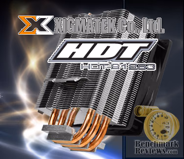 Xigmatek HDT-S1283 Exposed Copper Heatpipe 120mm CPU Cooler 