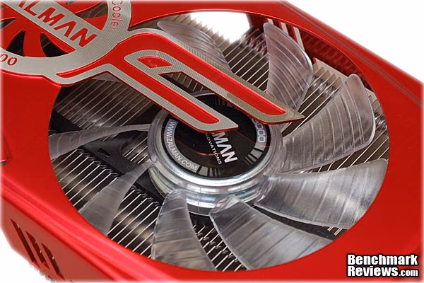 ZALMAN VF3000A VGA Cooler Fan, closeup