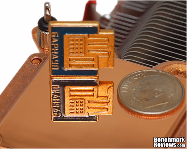 ZALMAN VF3000A VGA Cooler Mount Plate Reflection
