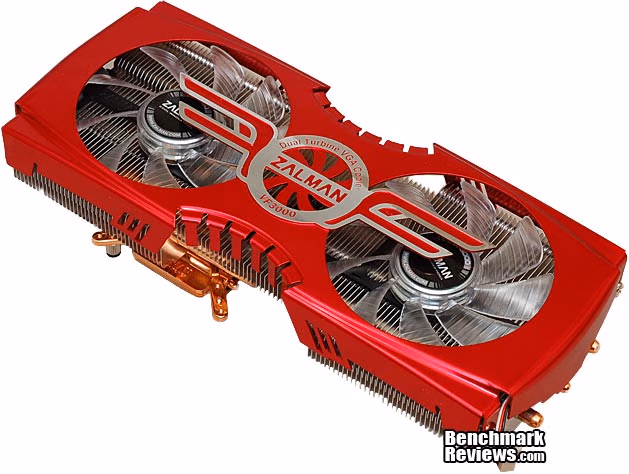 ZALMAN VF3000A VGA Cooler, top view
