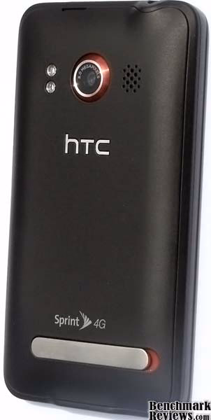 HTC EVO 4G, back view