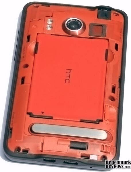 HTC EVO 4G Back, internal