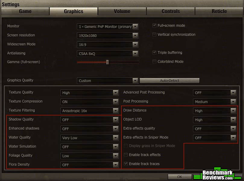 WoT Settings Graphics