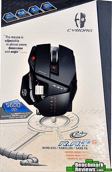 Mad Catz Cyborg Rat 9 Box, front view