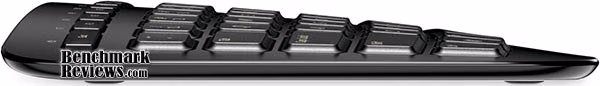 Microsoft Arc Wireless Keyboard, side view