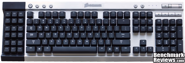 Corsair K90, front view