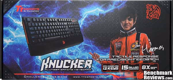 Tt eSPORTS Knucker Gaming Keyboard, box