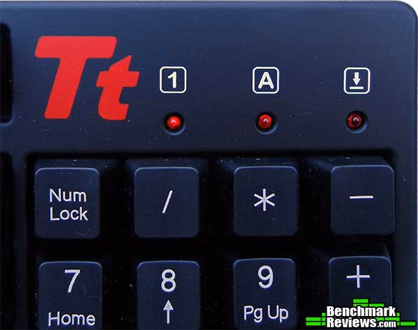 Thermaltake MEKA G1 Mechanical Keyboard Status LEDs