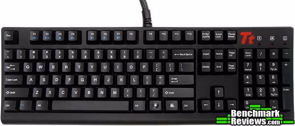 Thermaltake MEKA G1 Mechanical Keyboard Top View