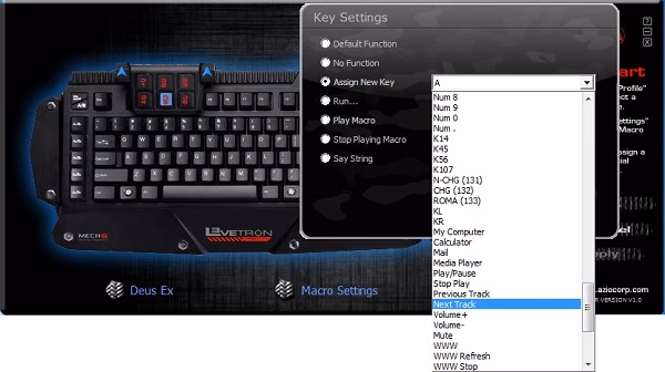 AZiO KB577U Keyboard SW